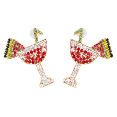 INS 2019 Summer Fruit Earrings for Women Pineapple Crystal Dangle Drop Earrings Raffia Handmade Woven Statement Jewelry
INS 2019 Summer Fruit Earrings for Women Pineapple Crystal Dangle Drop Earrings Raffia Handmade Woven Statement Jewelry
