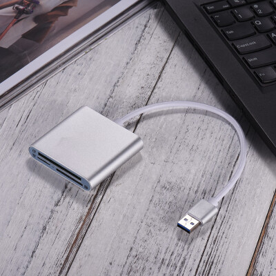 Card Reader USB 30 OTG SDXC TF CF 3 in 1 for Tablets PC Laptop Computer with USB Cable
Card Reader USB 30 OTG SDXC TF CF 3 in 1 for Tablets PC Laptop Computer with USB Cable