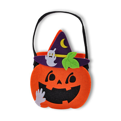 New&new fine arts Halloween smiley pumpkin candy bag cute creative funny decoration childrens gift portable small bag party souvenir packaging bag ghost section 25cm20cm
New&new fine arts Halloween smiley pumpkin candy bag cute creative funny decoration childrens gift portable small bag party souvenir packaging bag ghost section 25cm20cm