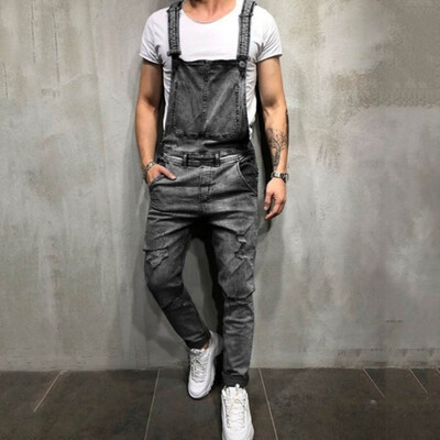 SUNSIOM Stylish Mens Overall Ripped Jeans Biker Destroyed Denim Pants Black Trousers
SUNSIOM Stylish Mens Overall Ripped Jeans Biker Destroyed Denim Pants Black Trousers