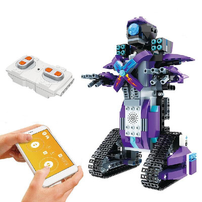 24GHz Remote Control Robot RC Building Block Robot App Controlled Educational RC Robot Bricks STEM Toys Construction Engineering
24GHz Remote Control Robot RC Building Block Robot App Controlled Educational RC Robot Bricks STEM Toys Construction Engineering