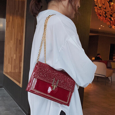 Tailored Womens Fashion Sequins Small Square Bag Chain Diagonal Bag Shoulder Bag
Tailored Womens Fashion Sequins Small Square Bag Chain Diagonal Bag Shoulder Bag