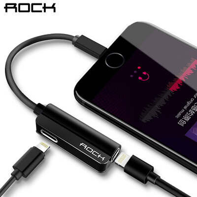 ROCK Apple 7 Headphone Adapter iPhoneX87plus 2-in-1 Audio Conversion Cable Charging Song Call Double Lightning Converter Black
ROCK Apple 7 Headphone Adapter iPhoneX87plus 2-in-1 Audio Conversion Cable Charging Song Call Double Lightning Converter Black