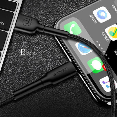 USAMS Lightning Cable USB Charging Weave Reinforce Mobile Phone Cables 2A For IPhone
USAMS Lightning Cable USB Charging Weave Reinforce Mobile Phone Cables 2A For IPhone