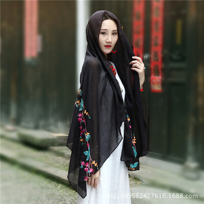 2018 new scarf national wind embroidered shawl Yunnan Lijiang travel scarf air conditioning sunscreen multi-purpose
2018 new scarf national wind embroidered shawl Yunnan Lijiang travel scarf air conditioning sunscreen multi-purpose