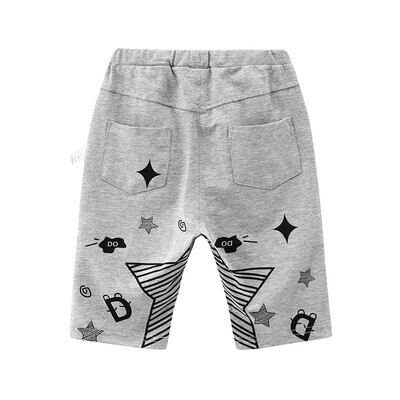 DOU DOU YI CHU childrens clothing boy cotton casual pants back print five pants summer 9180
DOU DOU YI CHU childrens clothing boy cotton casual pants back print five pants summer 9180