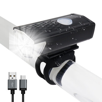 Bike Lights USB Rechargeable Bicycle Light 300 Lumen 3 Mode Bicycle Front Light Super Bright Waterproof Headlight For Bike
Bike Lights USB Rechargeable Bicycle Light 300 Lumen 3 Mode Bicycle Front Light Super Bright Waterproof Headlight For Bike