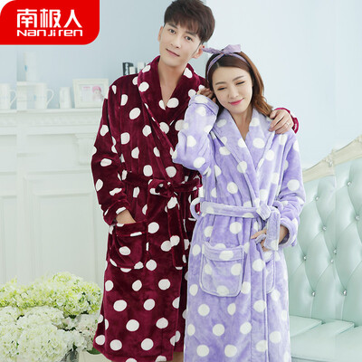 Antarctic pajamas mens autumn&winter thick flannel lovers pajamas ladies coral velvet robe plus long morning robe bathrobe home service NAS5X21022JD-18 female wave point nightgown
Antarctic pajamas mens autumn&winter thick flannel lovers pajamas ladies coral velvet robe plus long morning robe bathrobe home service NAS5X21022JD-18 female wave point nightgown