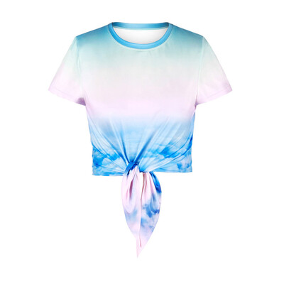 Nomeni Fashion Women Printed Bandage Short Sleeve O-Neck T-shirt Casual Blouse 
Nomeni Fashion Women Printed Bandage Short Sleeve O-Neck T-shirt Casual Blouse