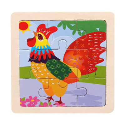 Gotoamei Wooden Animal Puzzle Educational Developmental Baby Kids Training Toy
Gotoamei Wooden Animal Puzzle Educational Developmental Baby Kids Training Toy
