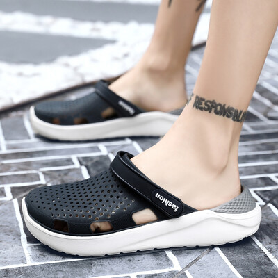 Summer Dongdong Shoes Mens Sandals with Fashion Slippers&Slip-proof Soft-soled Half-slipper Beach Shoes
Summer Dongdong Shoes Mens Sandals with Fashion Slippers&Slip-proof Soft-soled Half-slipper Beach Shoes