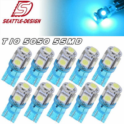 10X Ice Blue T10 5050 LED Dome Map Instrument Panel Dash Light Bulbs 192 194 175
10X Ice Blue T10 5050 LED Dome Map Instrument Panel Dash Light Bulbs 192 194 175