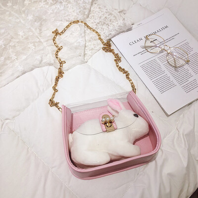 Tailored Fashion Women Rainbow Rabbit Waterproof Leather Shoulder Bag Chain Crossbody Bag
Tailored Fashion Women Rainbow Rabbit Waterproof Leather Shoulder Bag Chain Crossbody Bag