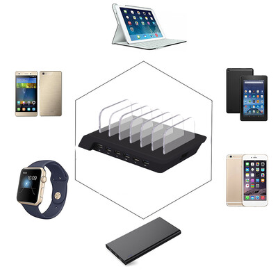 Multi-ports Multifunctional Portable Intelligent Phone Universal Home Office Desktop Tablet USB Charging Station Hub Charging Dock
Multi-ports Multifunctional Portable Intelligent Phone Universal Home Office Desktop Tablet USB Charging Station Hub Charging Dock