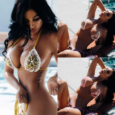 2018 New Fashion Bling Sexy Women Bndage Bikini Set Push-up Padded Bra Swimsuit Swimwear
2018 New Fashion Bling Sexy Women Bndage Bikini Set Push-up Padded Bra Swimsuit Swimwear