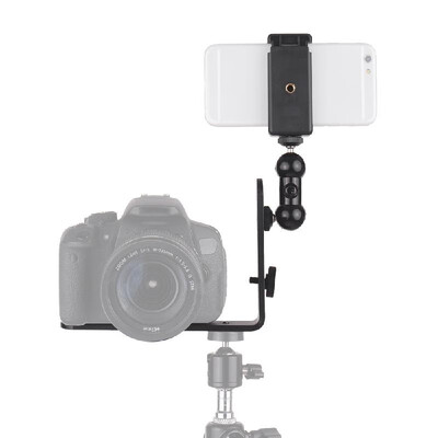 Vertical -Shape Bracket Camera Stand Flexible Smartphone Ballhead Stand Adjustable Phone Holder Clip Kit for iPhone Samsung X
Vertical -Shape Bracket Camera Stand Flexible Smartphone Ballhead Stand Adjustable Phone Holder Clip Kit for iPhone Samsung X