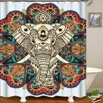 Shower Curtain Animal Print Blackout Curtains Waterproof Mildew-proof Bathroom Curtain 71"x71
Shower Curtain Animal Print Blackout Curtains Waterproof Mildew-proof Bathroom Curtain 71"x71