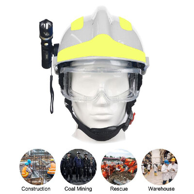 F2 Emergency Rescue Helmet Fire Fighter Safety Helmets Workplace Fire Protection Hard Hat with Headlamp & Goggles Protective Anti-
F2 Emergency Rescue Helmet Fire Fighter Safety Helmets Workplace Fire Protection Hard Hat with Headlamp & Goggles Protective Anti-