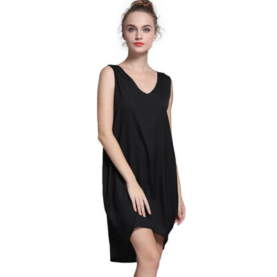 New Fashion Women Tank Mini Dress V Neck High Low Hem Loose Casual Asymmetric Shift Dress BlackGrey
New Fashion Women Tank Mini Dress V Neck High Low Hem Loose Casual Asymmetric Shift Dress BlackGrey