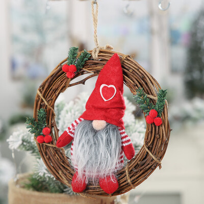 Gobestart Christmas Rattan Ring Pendant Rattan Pendant Home Christmas Window Decoration
Gobestart Christmas Rattan Ring Pendant Rattan Pendant Home Christmas Window Decoration