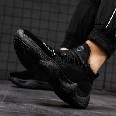 2018 new autumn special step tide shoes black sports shoes Korean version of wild mens shoes
2018 new autumn special step tide shoes black sports shoes Korean version of wild mens shoes