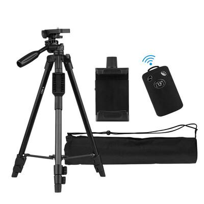 47-inch Lightweight Portable Travel Camera Tripod Stand Compact Aluminum Alloy with Smartphone Holder BT Remote Control Carrying B
47-inch Lightweight Portable Travel Camera Tripod Stand Compact Aluminum Alloy with Smartphone Holder BT Remote Control Carrying B
