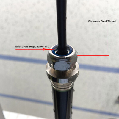 FS-002 Outdoor Waterproof Antenna IP66 Protection Sealed Antenna Highly Gain Omnidirectional Antenna Nut & Bracket Fixing for Outd
FS-002 Outdoor Waterproof Antenna IP66 Protection Sealed Antenna Highly Gain Omnidirectional Antenna Nut & Bracket Fixing for Outd