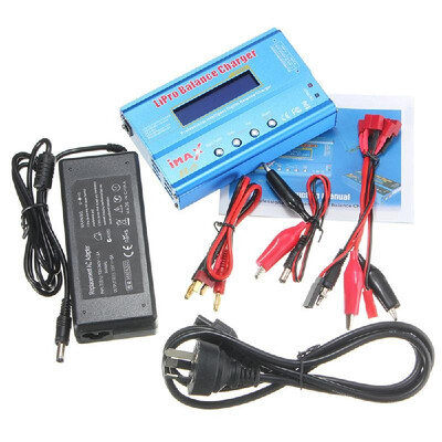 iMAX B6 LCD Screen Digital RC Lipo NiMh Li-ion Ni-Cd Battery Balance Charger Discharger with AC Adapter
iMAX B6 LCD Screen Digital RC Lipo NiMh Li-ion Ni-Cd Battery Balance Charger Discharger with AC Adapter