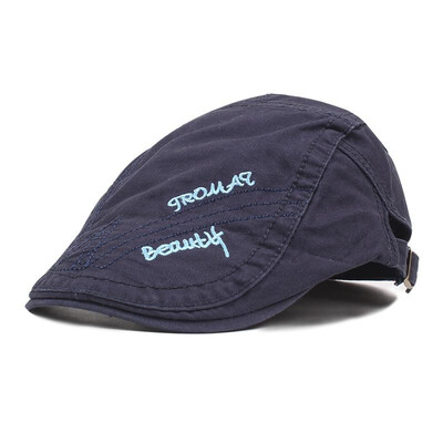 Men Women Unisex Duckbill Cap Cotton Berets Letter Print Peaked Caps Vintage Golf Cabbie Newsboy Hats
Men Women Unisex Duckbill Cap Cotton Berets Letter Print Peaked Caps Vintage Golf Cabbie Newsboy Hats