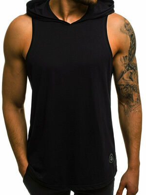Mens Muscle Hoodie Tank Top Bodybuilding Gym Workout Sleeveless Vest T Shirt
Mens Muscle Hoodie Tank Top Bodybuilding Gym Workout Sleeveless Vest T Shirt