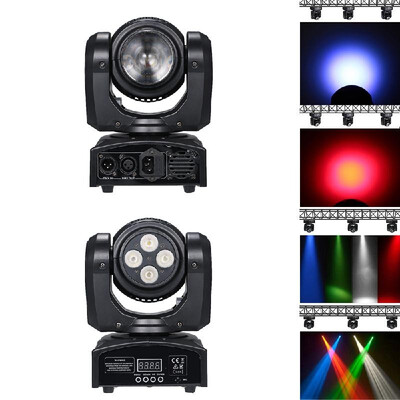 Lixada 5LED 50W Beam Wash Double Sides RGBW 15 21 Channel DMX 512 Infinite Rotating Moving Head LED Stage Lamp for Indoor Disco
Lixada 5LED 50W Beam Wash Double Sides RGBW 15 21 Channel DMX 512 Infinite Rotating Moving Head LED Stage Lamp for Indoor Disco