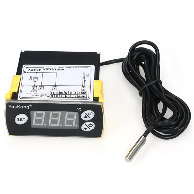 YouKong YK-161S Microcomputer Temperature Controller Electronic LED Digital Display Temperature Controller Heating Cooling Thermos
YouKong YK-161S Microcomputer Temperature Controller Electronic LED Digital Display Temperature Controller Heating Cooling Thermos