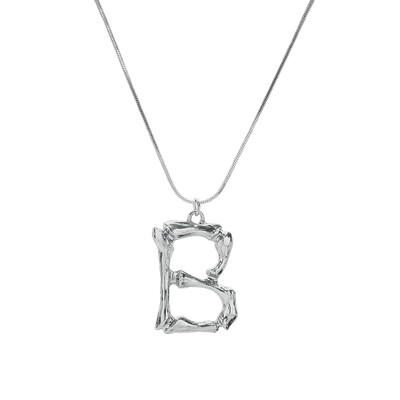 Silvery Initial Letters Necklace Women Color Chain 2018 Fashion Long Necklaces Big Pendant Statement Necklace Collier Femme
Silvery Initial Letters Necklace Women Color Chain 2018 Fashion Long Necklaces Big Pendant Statement Necklace Collier Femme