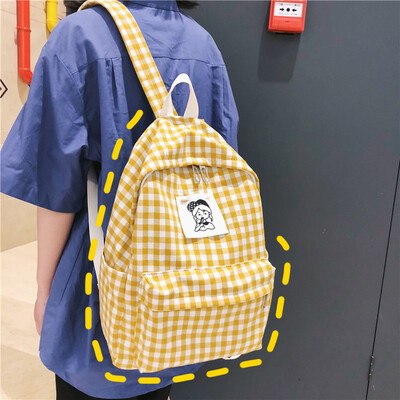 Ins schoolbag female Korean version of senior high school students campus simplicity Sen Department Baitao small clean checked bac
Ins schoolbag female Korean version of senior high school students campus simplicity Sen Department Baitao small clean checked bac
