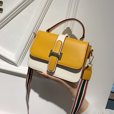 Qiao Bani 2019 new Korean fashion Dongdaemun hit color ribbon flip handbag shoulder slant diagonal tide handbag
Qiao Bani 2019 new Korean fashion Dongdaemun hit color ribbon flip handbag shoulder slant diagonal tide handbag