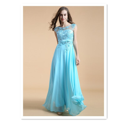 Banquet evening dress was thin 2018 new light blue student performance host autumn&winter dress temperament long skirt female
Banquet evening dress was thin 2018 new light blue student performance host autumn&winter dress temperament long skirt female