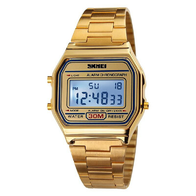 Time beauty mens retro business watch waterproof electronic watch trend fashion personality mens watch steel belt light watch Ro
Time beauty mens retro business watch waterproof electronic watch trend fashion personality mens watch steel belt light watch Ro