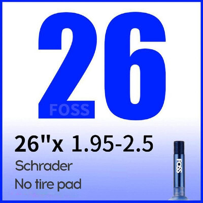FOSS Bicycle Inner Tube Tyres Road MTB Bike Interior Tire Tube Anti Puncture Tube For Bike Bicycle Tire16202426650B29700C
FOSS Bicycle Inner Tube Tyres Road MTB Bike Interior Tire Tube Anti Puncture Tube For Bike Bicycle Tire16202426650B29700C