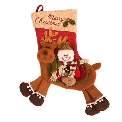 Christmas Gift Socks Santa Snowman Riding Deer Christmas Gift Bags Candy Bags Christmas Decorations
Christmas Gift Socks Santa Snowman Riding Deer Christmas Gift Bags Candy Bags Christmas Decorations