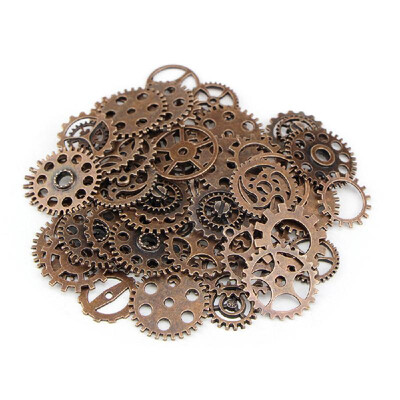 Alloy Clock Watch Gear Wheel DIY Ornament Accessories Mechanical Gear Wheel Charms Jewelry Arts Parts for Crafting
Alloy Clock Watch Gear Wheel DIY Ornament Accessories Mechanical Gear Wheel Charms Jewelry Arts Parts for Crafting