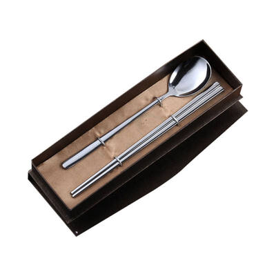 Tableware Set Cartoon Gift Box Portable Heat Insulated Polished Spoon Chopsticks Stainless Steel Flatware Dinnerware Kit
Tableware Set Cartoon Gift Box Portable Heat Insulated Polished Spoon Chopsticks Stainless Steel Flatware Dinnerware Kit