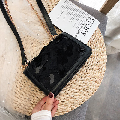 Summer fairy small bag net red sequin chain bag new 2019 high-level womens bag single-shoulder oblique bag
Summer fairy small bag net red sequin chain bag new 2019 high-level womens bag single-shoulder oblique bag