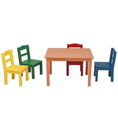Kids Table&Chairs Set - 4 Chairs&1 Activity Table for Children - Educational Toddlers Furniture Set
Kids Table&Chairs Set - 4 Chairs&1 Activity Table for Children - Educational Toddlers Furniture Set
