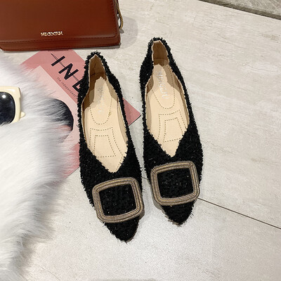 Flat-soled shoe with shallow mouth pointed head&one foot on womens shoes Summer single-soled soft-soled lady shoe Fairy
Flat-soled shoe with shallow mouth pointed head&one foot on womens shoes Summer single-soled soft-soled lady shoe Fairy