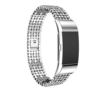 〖Follure〗Steel Bead Style Bracelet Smart Watch Band Strap For Fitbit Charge 2 2016 BK
〖Follure〗Steel Bead Style Bracelet Smart Watch Band Strap For Fitbit Charge 2 2016 BK