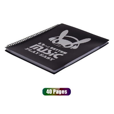 Spiral-Bound A4 Sized Music Folder for Sheet Music Writable Band Folders File Paper Storage 40 Pages Orange
Spiral-Bound A4 Sized Music Folder for Sheet Music Writable Band Folders File Paper Storage 40 Pages Orange