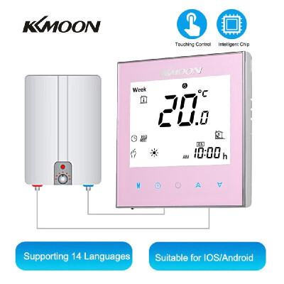 KKmoon Digital WaterGas Boiler Heating Thermostat with WiFi Connection & Voice Control Energy Saving AC 95-240V 5A Touchscreen LC
KKmoon Digital WaterGas Boiler Heating Thermostat with WiFi Connection & Voice Control Energy Saving AC 95-240V 5A Touchscreen LC