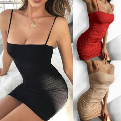 Women Sexy Bandage Bodycon Casual Sleeveless Evening Party Cocktail Club Mini Dress
Women Sexy Bandage Bodycon Casual Sleeveless Evening Party Cocktail Club Mini Dress