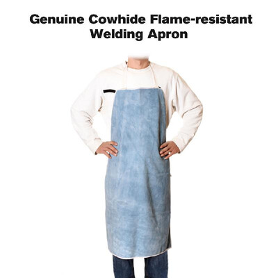 Genuine Whole-skin Cowhide Leather Welding Apron Heavy Duty Welding Clothes Wear-resistant Anti-scald Flame Resistant Welder Carpe
Genuine Whole-skin Cowhide Leather Welding Apron Heavy Duty Welding Clothes Wear-resistant Anti-scald Flame Resistant Welder Carpe