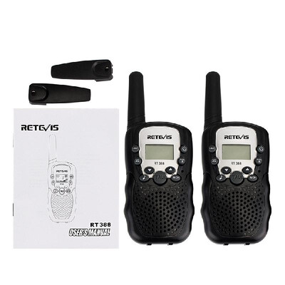 2PCS Retevis RT388 Children Radio Set Civilian Handheld Intercom 8 Channels UHF Kids License-free Walkie Talkie LCD Display VOX PT
2PCS Retevis RT388 Children Radio Set Civilian Handheld Intercom 8 Channels UHF Kids License-free Walkie Talkie LCD Display VOX PT
